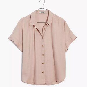 Madewell Linen-Blend Hilltop Shirt